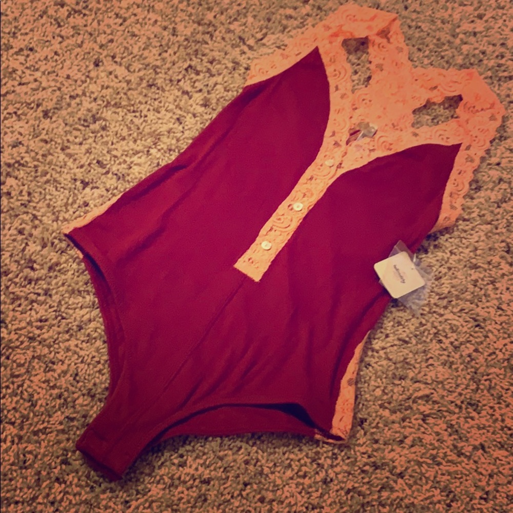 Free People Bodysuit